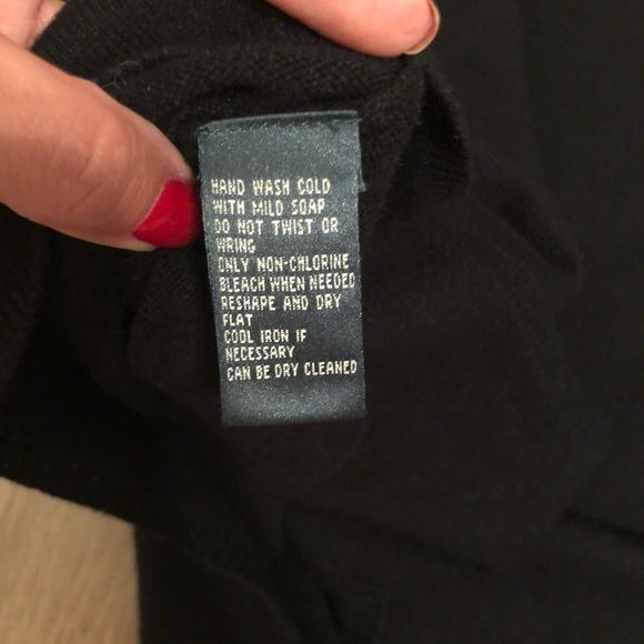 Lauren by Ralph Lauren XL vest silk cashmere - Picture 2 of 8